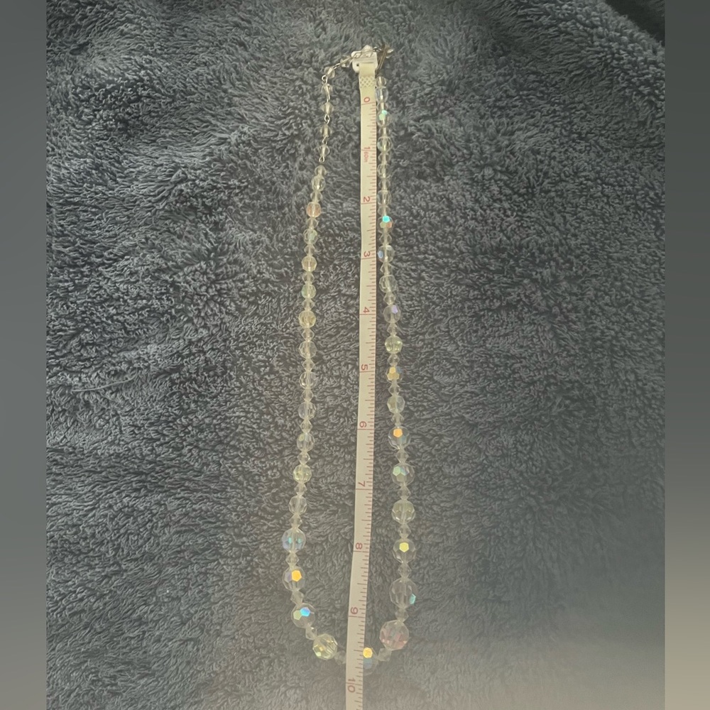 Swarovski crystal necklace. Vintage.